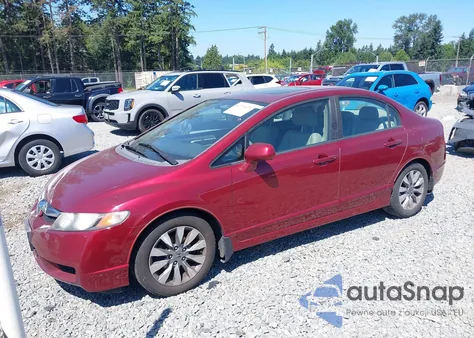 2009 Honda Civic Ex-L z USA, uszkodzony, nr VIN 19XFA16989E029883